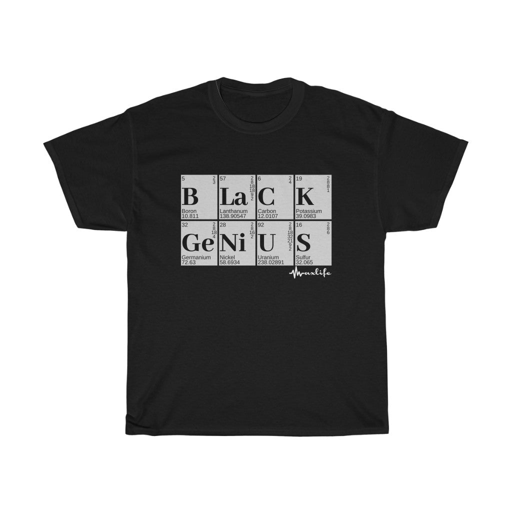 Black Genius Original by MAXLIFE (Short Sleeve Tee)